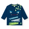 Camiseta de manga larga con diseño de monstruo para niño de la colección Freezy