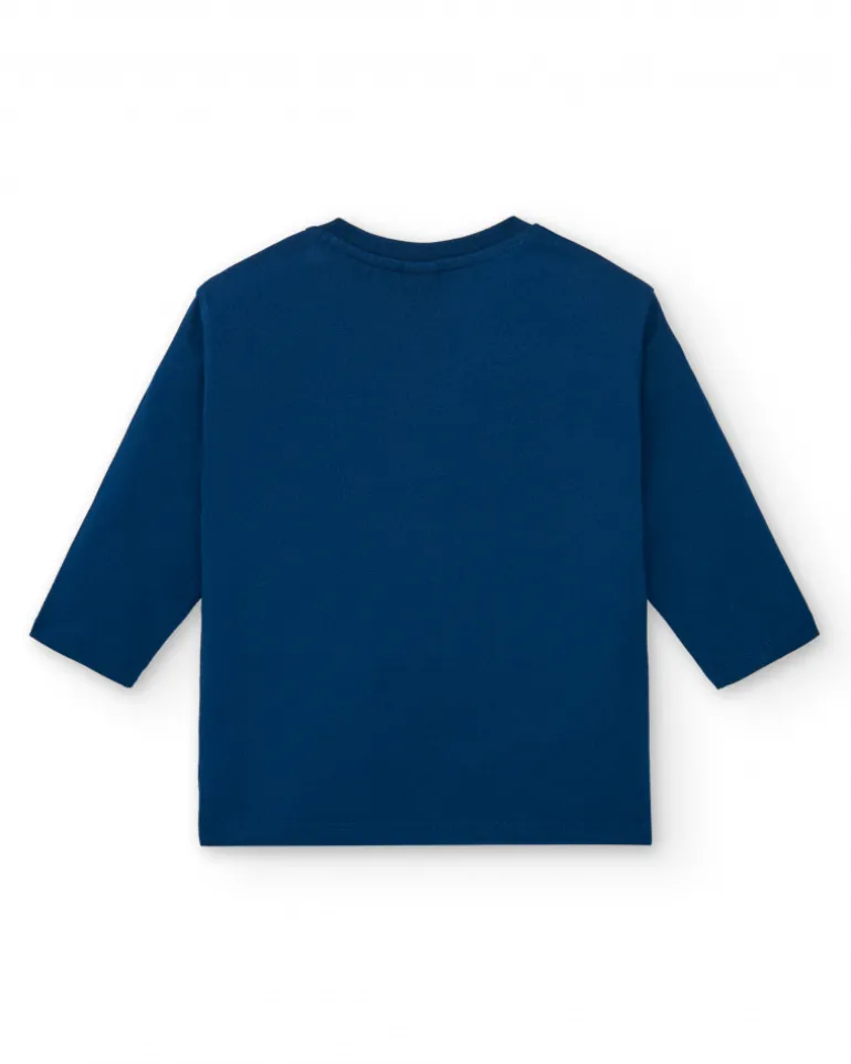 Camiseta de manga larga con diseño de monstruo para niño de la colección Freezy