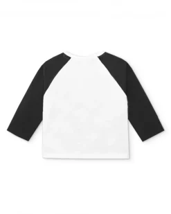 Camiseta niño en blanco y negro colección Cartoon Calling