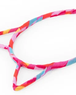 Diadema multicolor para niña con orejas decorativas