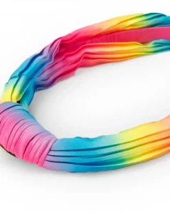 Diadema para niña con efecto degradado multicolor