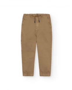 Pantalón jogger caqui para niño colección Pet Friendly Town