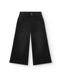 Pantalones anchos negros para niña colección Magic Poetry