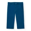 Pantalones niño en azul con bolsillos colección Big Brains